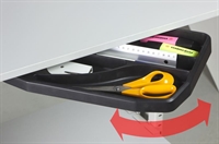 Pennebakke til skrivebord Twin 9040 - roterbar 360 grader